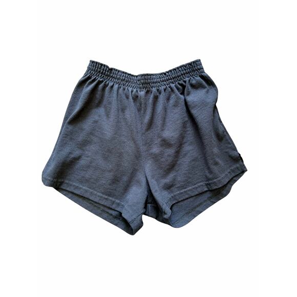 Soffe Womens Vintage Lot of 2 Small Cheerleading Dance Gym Shorts Blue Black - Picture 3 of 5